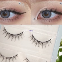 假睫毛13内双硬梗撑双眼皮假睫毛女素颜自然小恶魔款