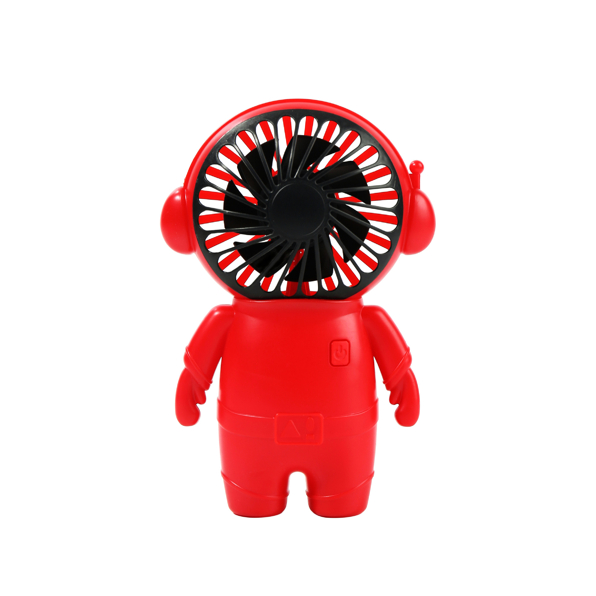 Nuevo espacio astronauta pequeño ventilador mini USB recargable astronauta estudiante portátil de escritorio regalo