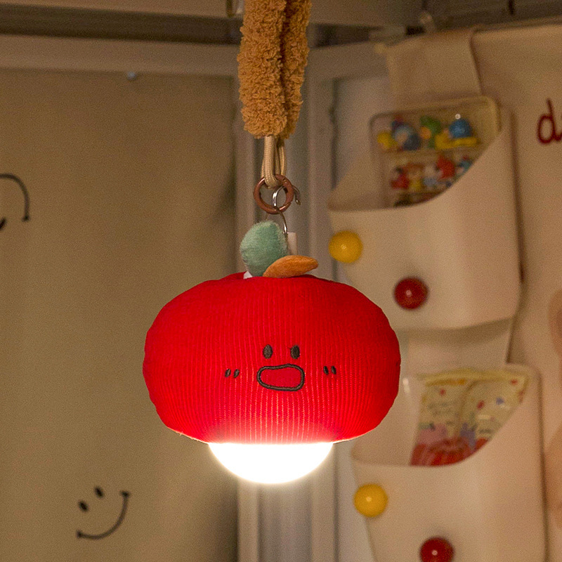Daxu Xiaoshu Apple Atmosphere Night Light Bedside Chandelier Bed Curtain Interior Decorative Lamp Dormitory Bed Hanging Table Lamp Daxu Xiaoshu Apple Atmosphere Night Light Bedside Chandelier Bed Curtain Interior Decorative Lamp Dormitory Bed Hanging Table Lamp