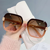 Trend marine sunglasses, glasses for leisure, gradient, internet celebrity