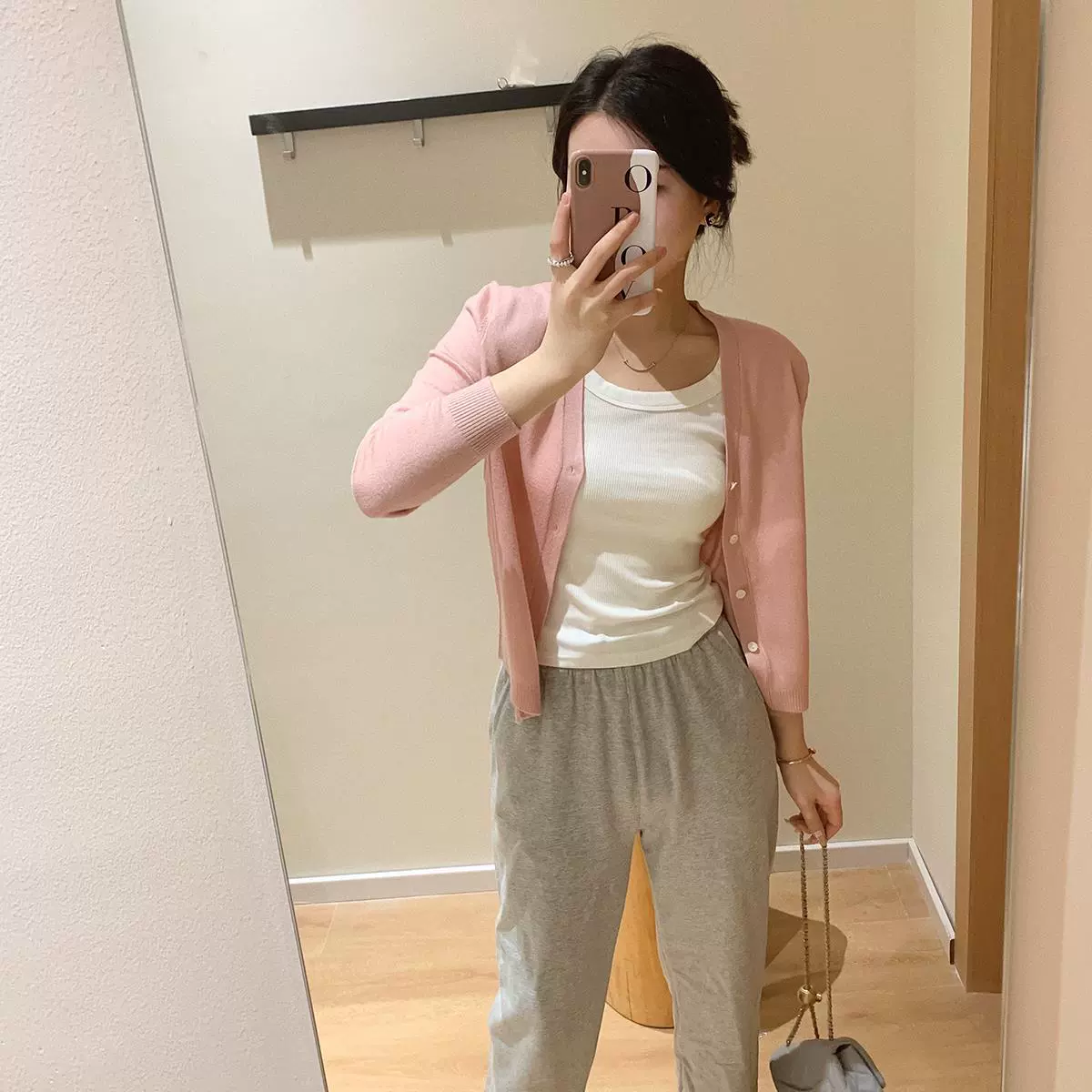 Комплект, топ-бра, летний универсальный майка-водолазка, футболка, slim fit