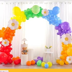 Cross-border new birthday party decoration, balloons macarons wedding arch balloons wedding celebration scene arrangement
