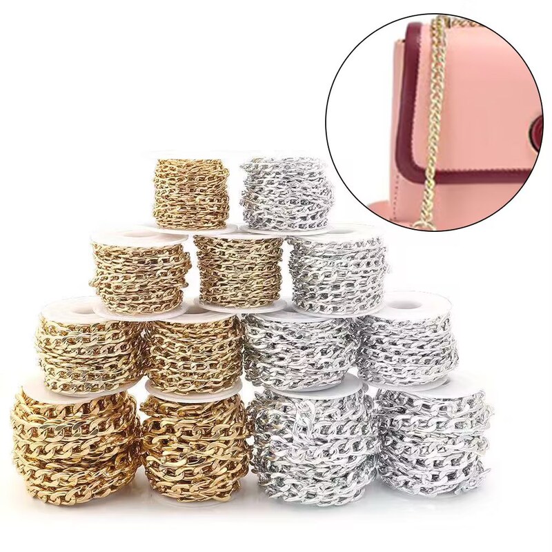 Aluminum NK chain non-fading aluminum oxide luggage bracelet chain diy antique jewelry accessories clothing necklace material