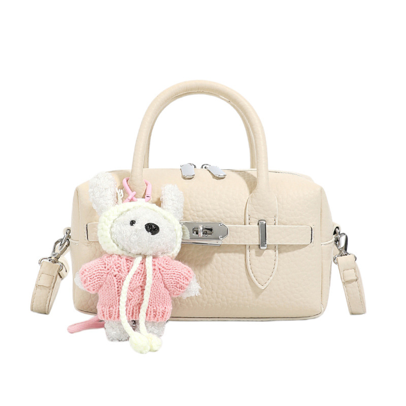 2026 nuevo bolso de mano de mujer bolso de nicho de diseño coreano de Boston diario image 9