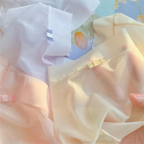 Japanese pure desire cooling mask underwear for women, comfortable, breathable, traceless, skin-friendly, ice silk, new girls' triangle underwear