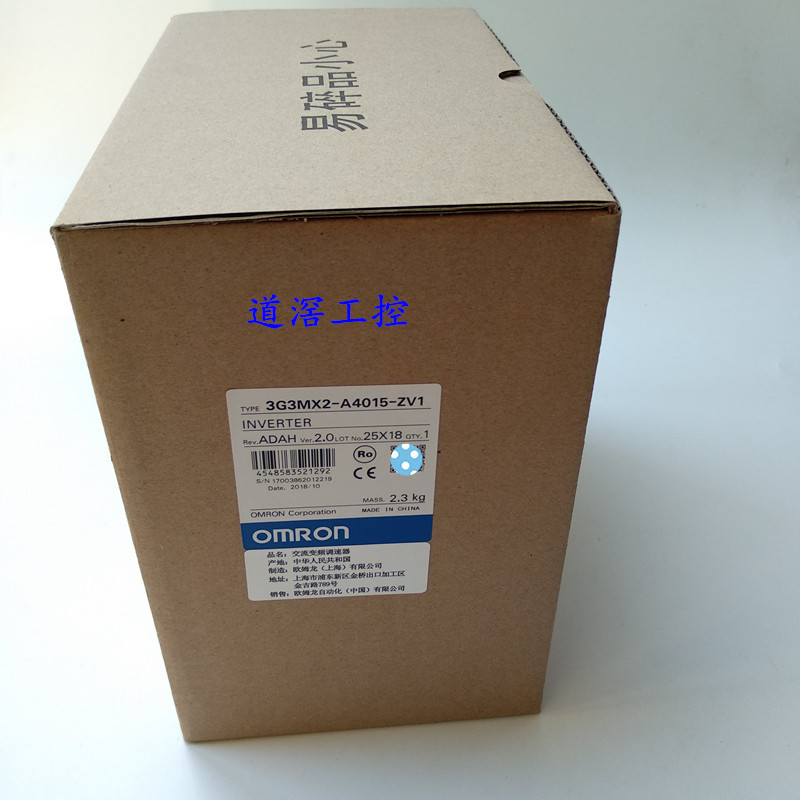 3G3MX2-A4040-ZV1    欧姆龙OMRON变频器全新