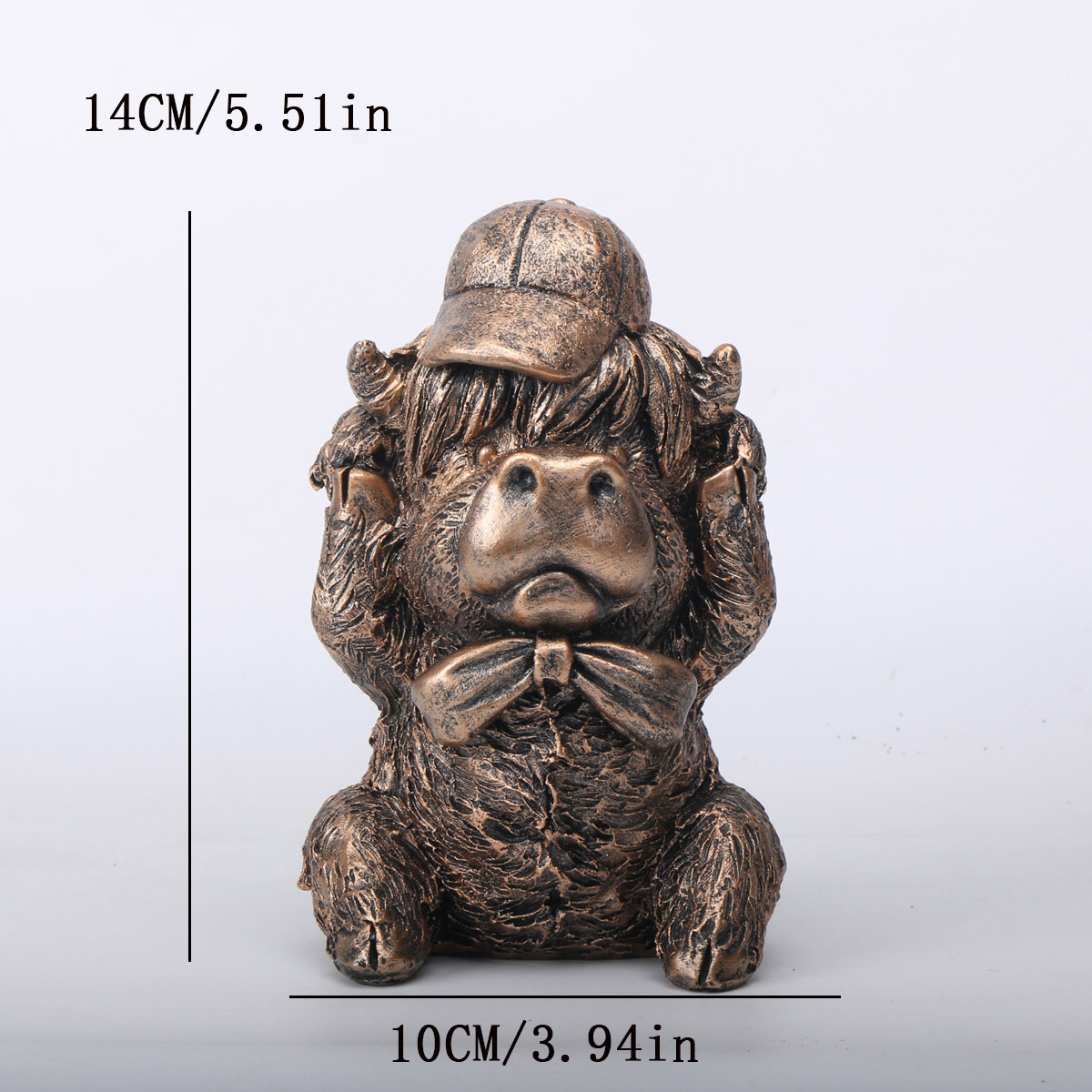 하이랜드 소의 말을 듣지 마세요