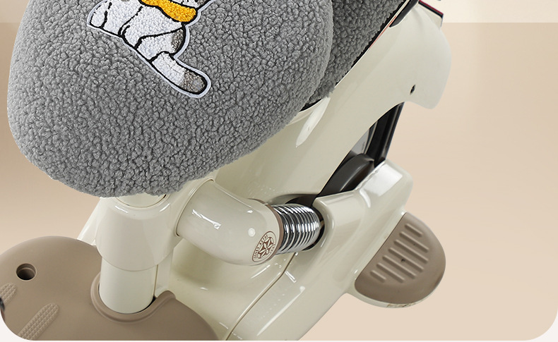 Suitable for Electric Vehicle Seat Cushion Cover, Thickened Plush Autumn and Winter Warm, Comfortable and Cute Corgi Simple and High-Looking Seat Cushion Cover