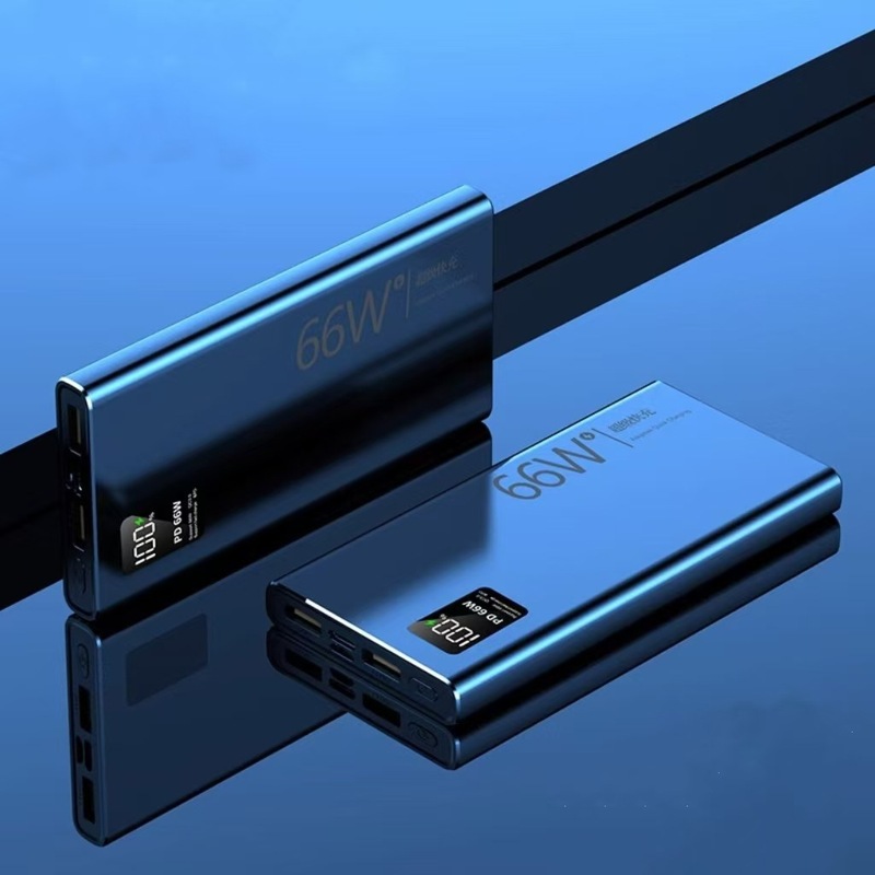 クロスボーダーKC認証には、カスタマイズされたロゴ付きの有線パワーバンク、大容量20000mAh PD高速充電モバイル電源が付属しています|undefined