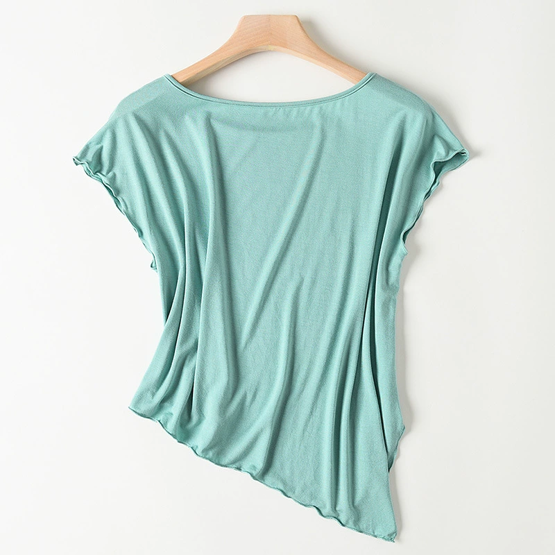 Modern sports clothing, short classic spring summer shirt for training, with short sleeve