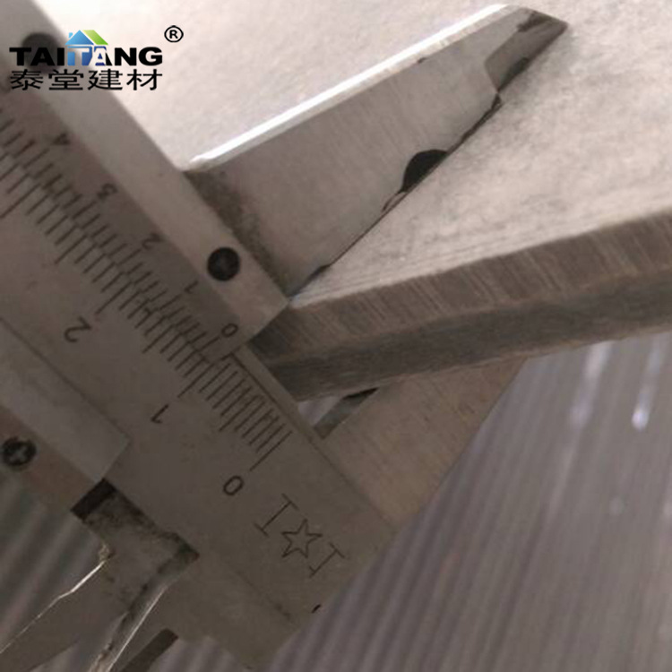 Tablero de presión de fibra de cemento Tablero de presión de cemento de alta densidad de 24mm Tablero de silicato de calcio Tablero de fibra de pared a prueba de humedad