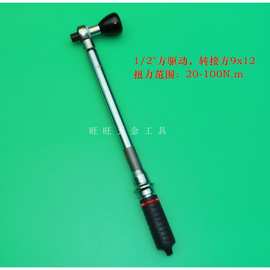 法国FACOM20~350Nm可换棘轮头响声扭矩扭力扳手S.306A100/200/350