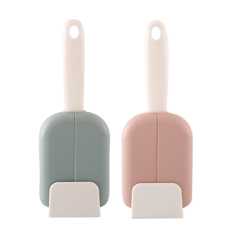 Apertura automática y cierre de pie cuchara de arroz estante de almacenamiento hogar cuchara de arroz grande estante cuchara de arroz traje cubierta de polvo