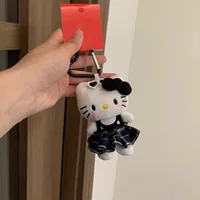 Черная юбка kitty кошка сумка подвеска брелок подвеска девушка сумка сумка подвеска кукла плюшевая кукла