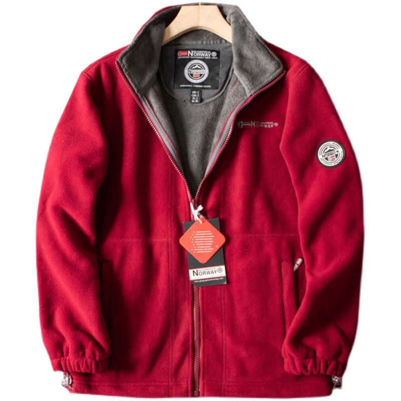 2023Norway's functional outdoor cold protection comes in large sizes for warm autumn and winter fleece fleece jackets_voghion.com