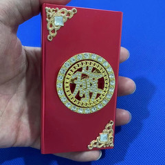 卸売りクロスボーダーアルミニウム合金粗中細枝スライドカバータバコ箱高颜値金属タバコ箱タバコ保護箱新疆潮