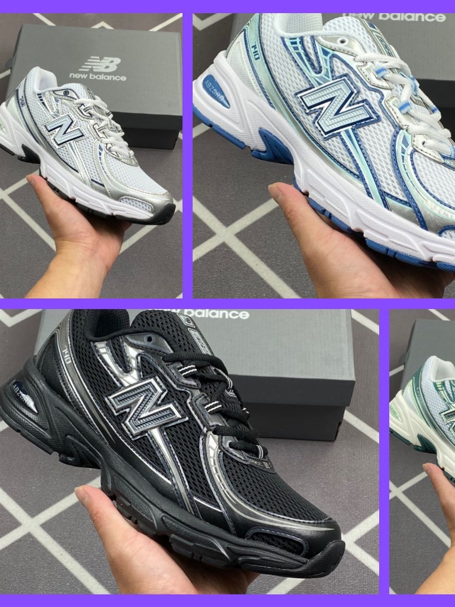 高端潮流中古跑鞋NB740 休闲运动百搭运动鞋2025新款透气夏季休闲