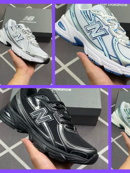 High-end Trendy Middle Ancient Running Shoes NB740 Casual Sports All-match sneaker 2025 New Breathable Summer Casual
