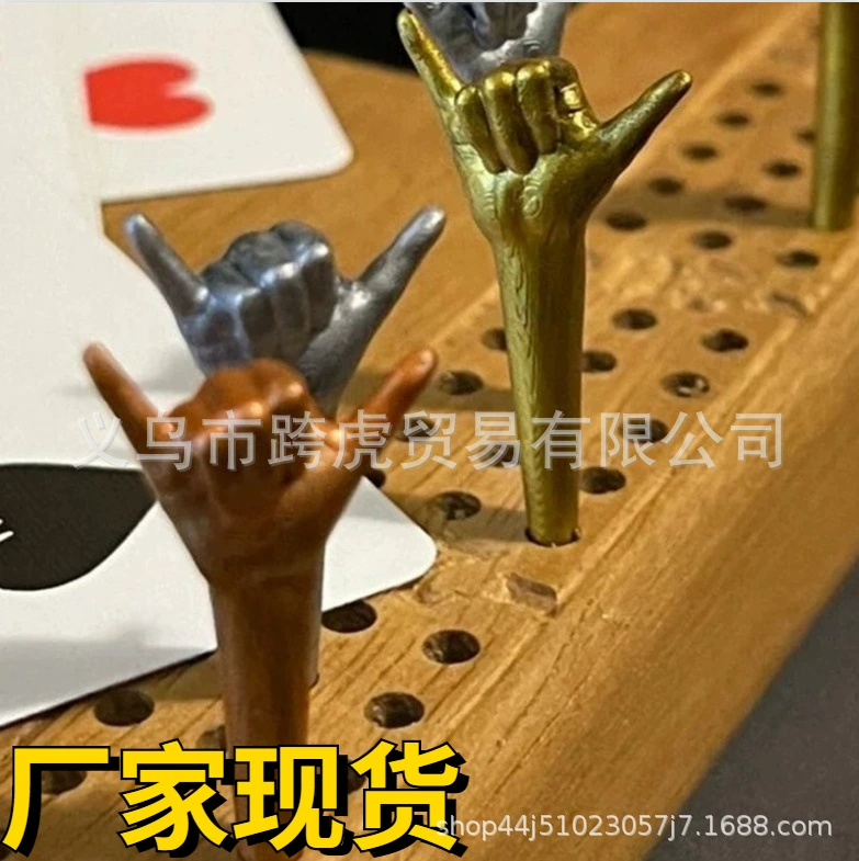 Независимая станция New Funny Hang Ten Cribbage Колышки креативная Интерактивная настольная игра забавная карточная игра