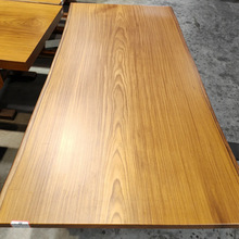 柚木桌板桌面楼梯踏步板窗台板隔板转角台面橡木板实木桌面板