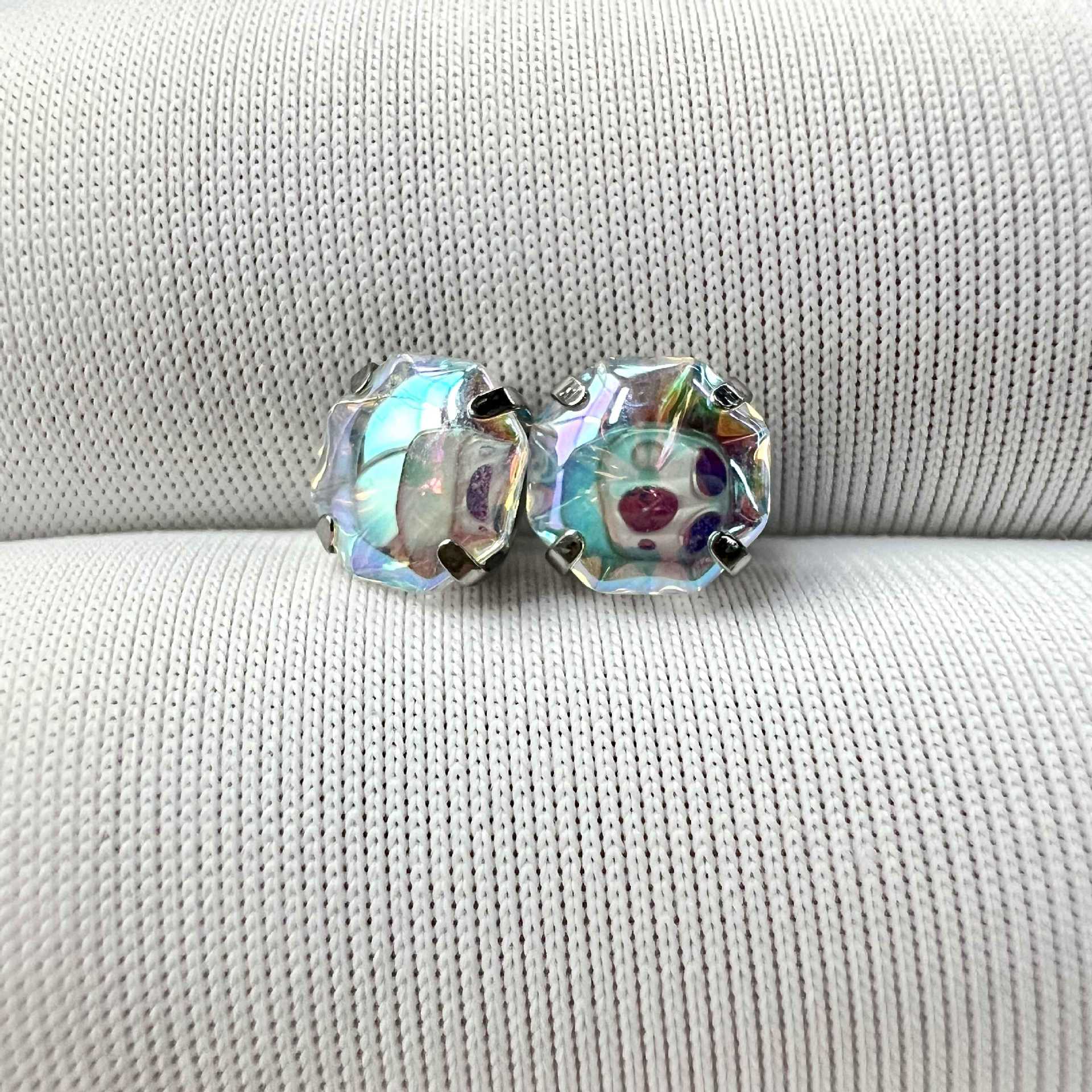 Labret piercing jewelry detail image