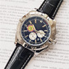 The current century -old three -eye aviation chronograph series mechanical belt watch men's aviation astronauts