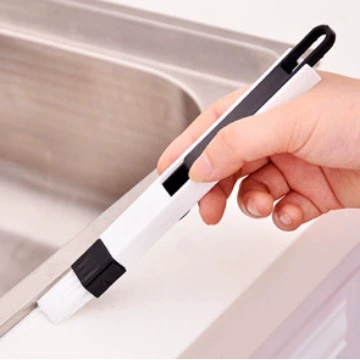 Многоцелевая щетка для чистки пазов для дверей и окон на кухне и в ванной комнате с щеткой для щетки для совка, щетка для клавиатуры компьютера, угловая щетка для пыли