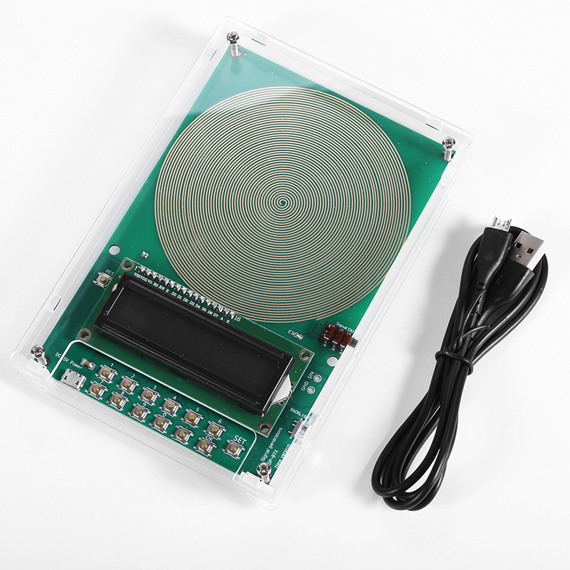 0.01~100000Hz可调频舒曼波发生器 纯正弦波信号发生器带外壳