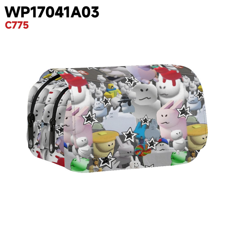 3D新品跨境游戏 Roblox Forsaken Gubby 双层翻盖笔袋儿童文具|undefined