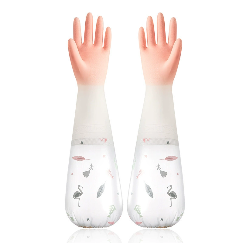 Теплые водонепроницаемые износостойчные длинные перчатки