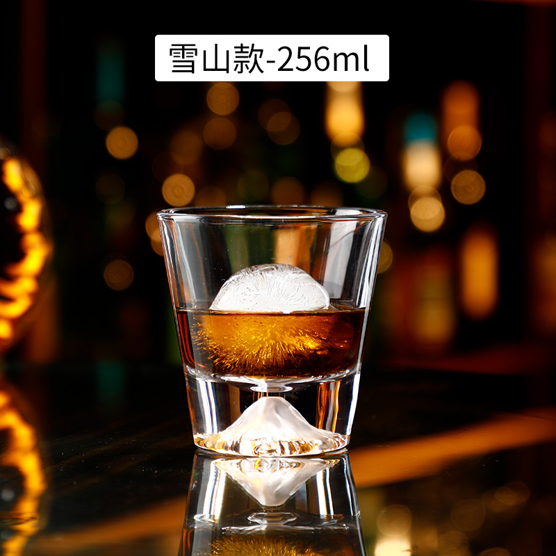 Vidrio de cristal creativo de cóctel de whisky conjunto de tazas de vino clásico tumbler bar cerveza