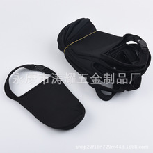 2025年跨境速卖通厂家现货直销纯黑色布质保温杯杯套隔热隔热杯套