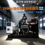 厂家供应250KW道依茨配利莱森玛柴油发电机组现货供应
