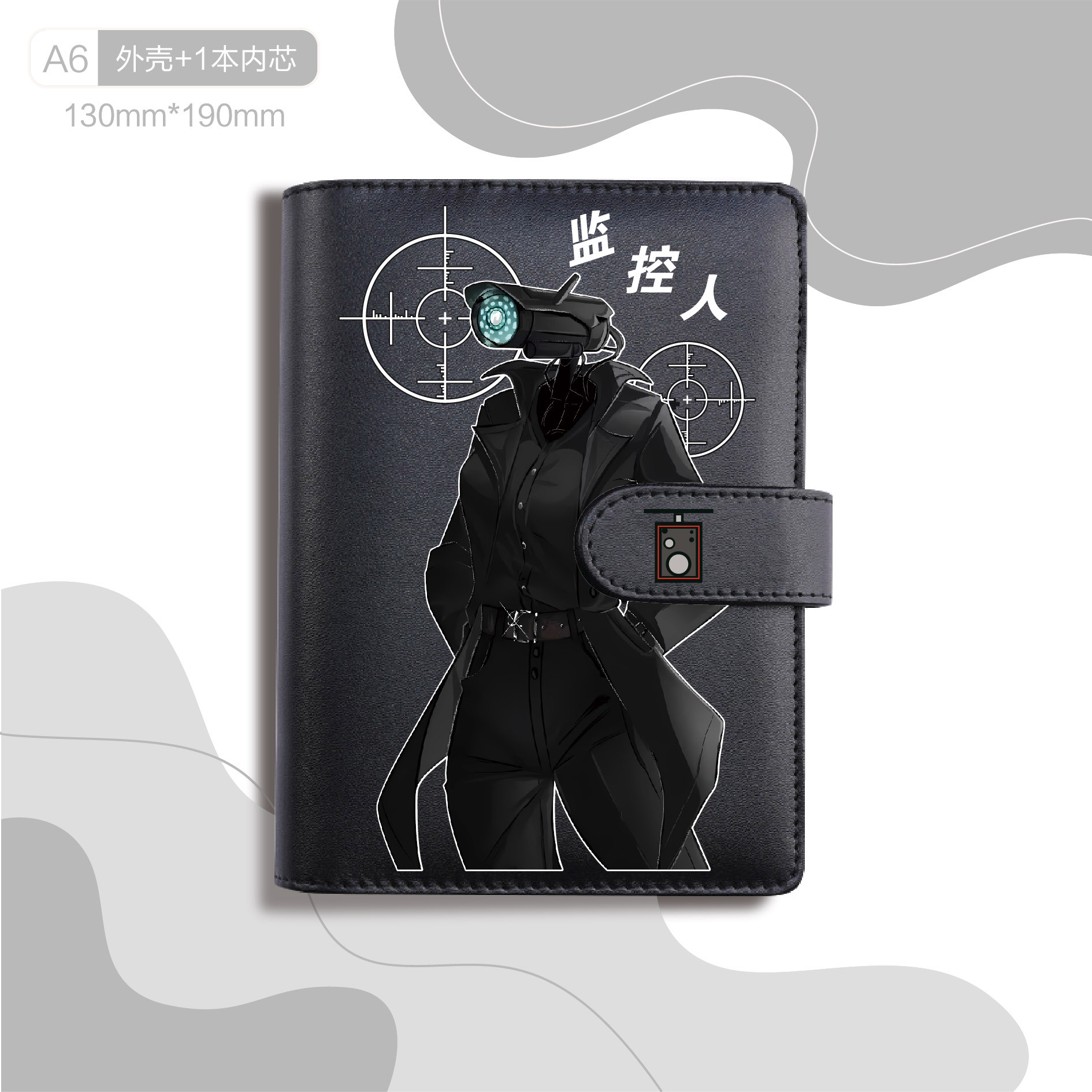 모니터 검은 손 책 02