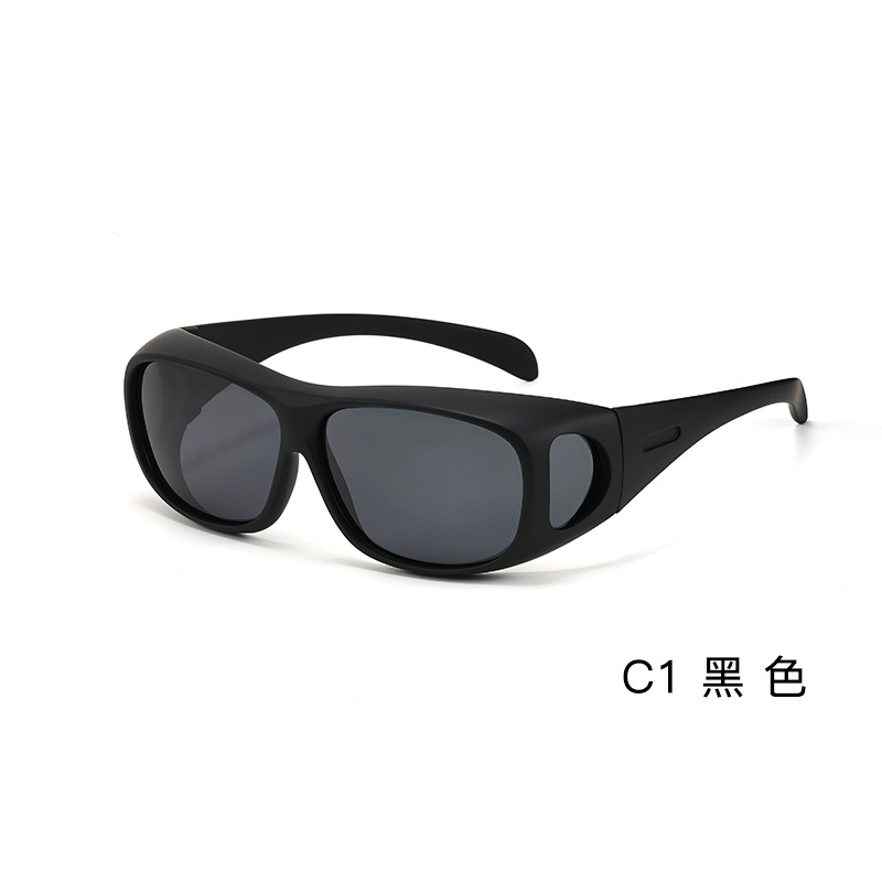 Nuevo conjunto de gafas de sol gafas de miopía gafas marco de la capa gafas de sol UV a prueba de gafas polarizadas