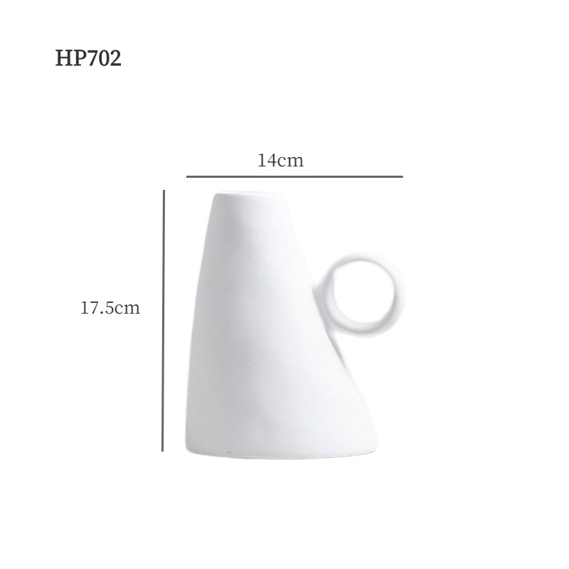 Wabiji sins decoración de jarrón de cerámica estilo sala de estar arreglo floral flores secas decoración suave moderna decoración del hogar al por mayor