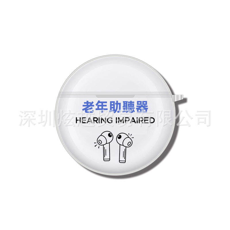 Adecuado para Lenovo HT38 funda protectora auricular Bluetooth caso PRO6 transparente suave caso airposs6 patrón de impresión en color