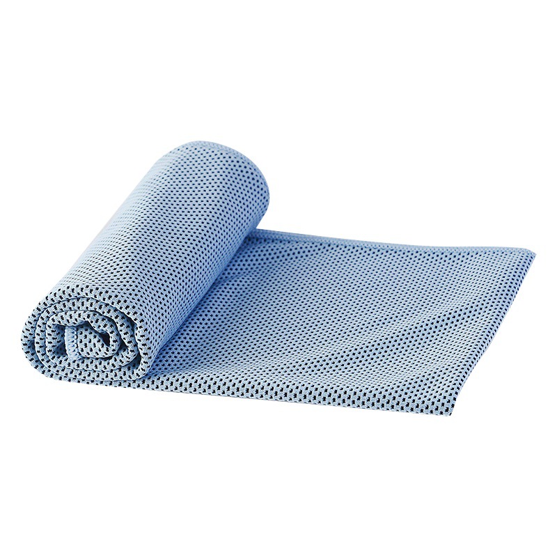 Cold feeling sports towel factory direct summer sweat absorbent breathable yoga towel cold cooling sweat towel