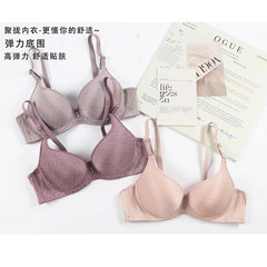 新型の越境下着の女性の小胸はスチールリングの調整型を持っています。