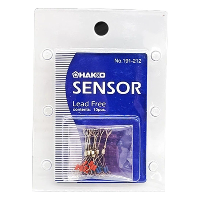 191-212 паяльник, линия измерения температуры, Электрический паяльник, 10 шт., контроль температуры, Калибровочная линия измерения температуры, трехцветный треугольный датчик
