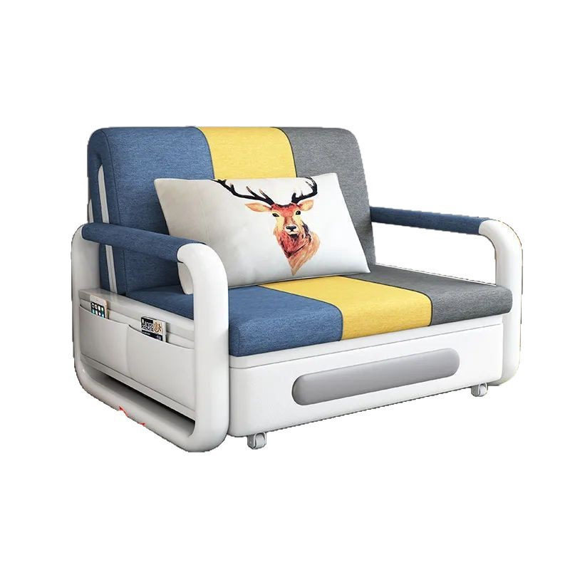 Sofa Bed Foldableing All-In-One Dual-Purpose 2025 New Small Apartment Living Room Balcony Double Sofa Single Retractable Bed