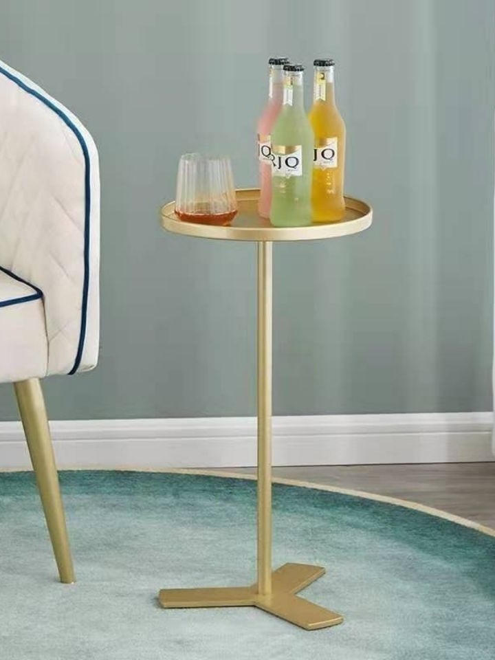 Mobile Coffee Table, Small Side Table, Mini Internet Celebrity, Ultra-Narrow Mini Table, Ultra-Small Iron Art, Light Luxury Small Side Table Factory