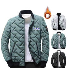 跨境男士棉衣外套秋冬季新款棉袄韩版潮流短款立领轻薄羽绒棉服