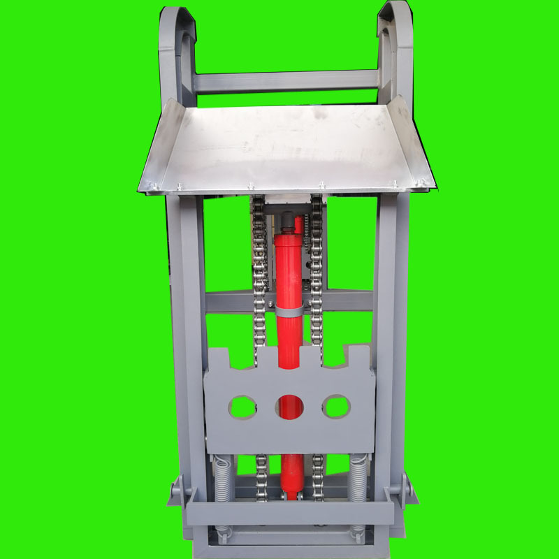 挂式车用环卫车垃圾桶液压提升机 餐厨 餐余垃圾处理设备 翻桶机