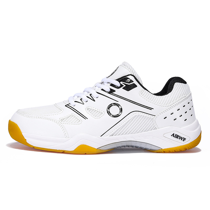 Nuevos zapatos de tenis transfronterizos ligeros transpirables antideslizantes bádminton hombres y mujeres zapatos de tenis de mesa al aire libre al por mayor