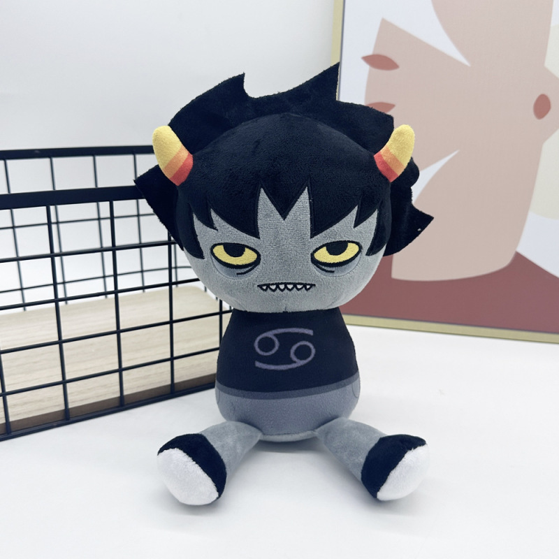 国境を越えた新しいkarkat plush黒腕のない男の子のぬいぐるみ人形|undefined