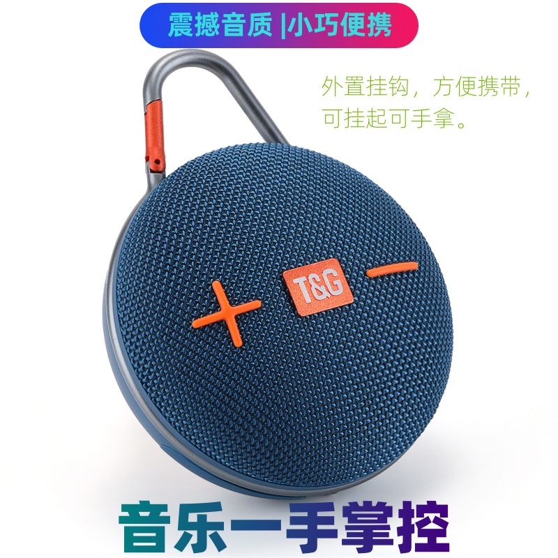 Nuevo puerto tipo-C tela portátil TG648 altavoz Bluetooth soporte USB tarjeta TF reproducir subwoofer sonido