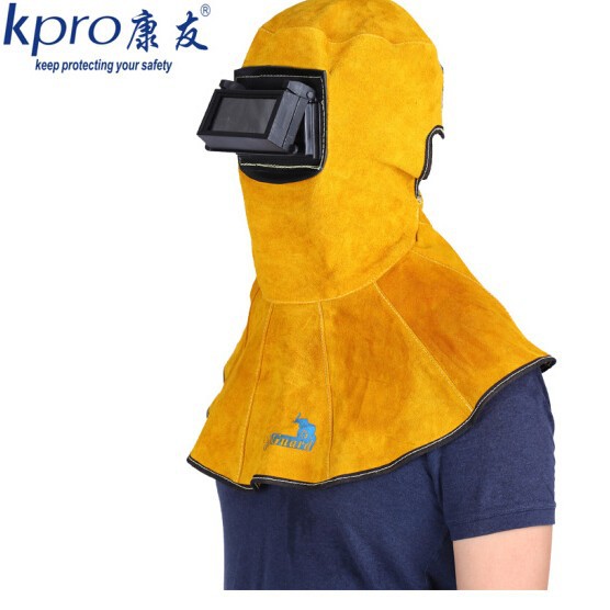 康友 (KPRO)电焊面罩 焊工帽 电焊帽 焊工面罩 带镜焊帽 电焊工具