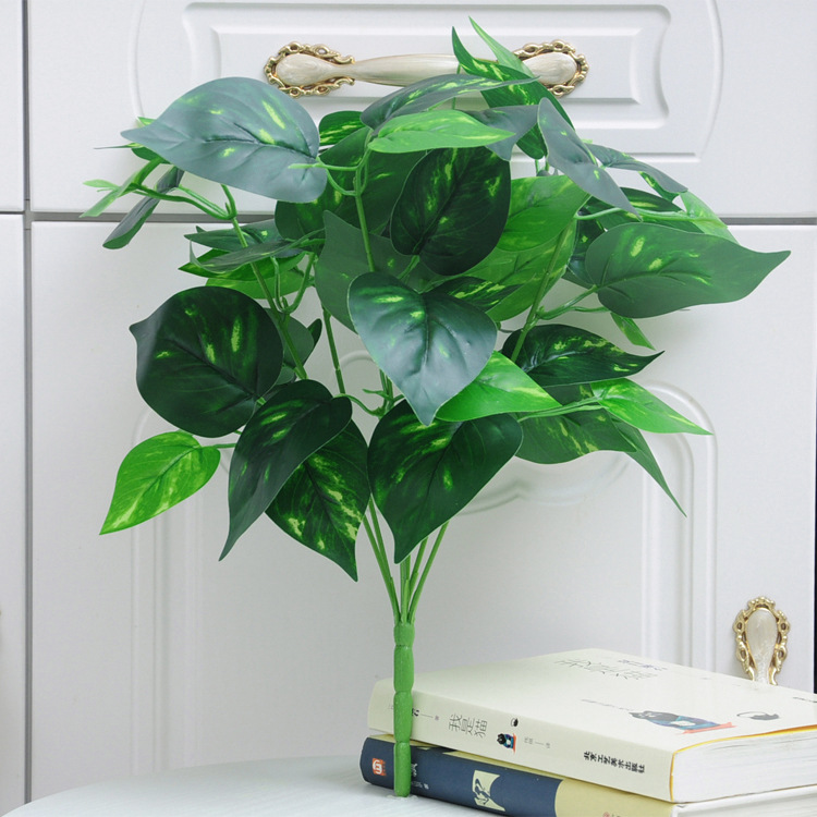 Planta artificial pared piso Greening decoración artificial planta verde solo pastoral interior ventana al aire libre árbol artificial hoja verde