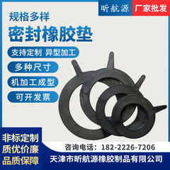 国家標準ゴムフランジガスケットバルブパイプゴムガスケット EPDM ゴム平ガスケット RF ゴムシールガスケット